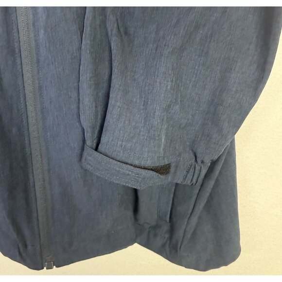 TRAVIS MATHEW Texas Patch Mens Full Zip Jacket Lightweight Heathered Blue Sz XXL - Picture 8 of 15